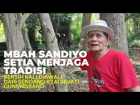 Mbah Sandiyo Setia Menjaga Tradisi: Bersih Kali Dimulai dari Kali Gunungbang