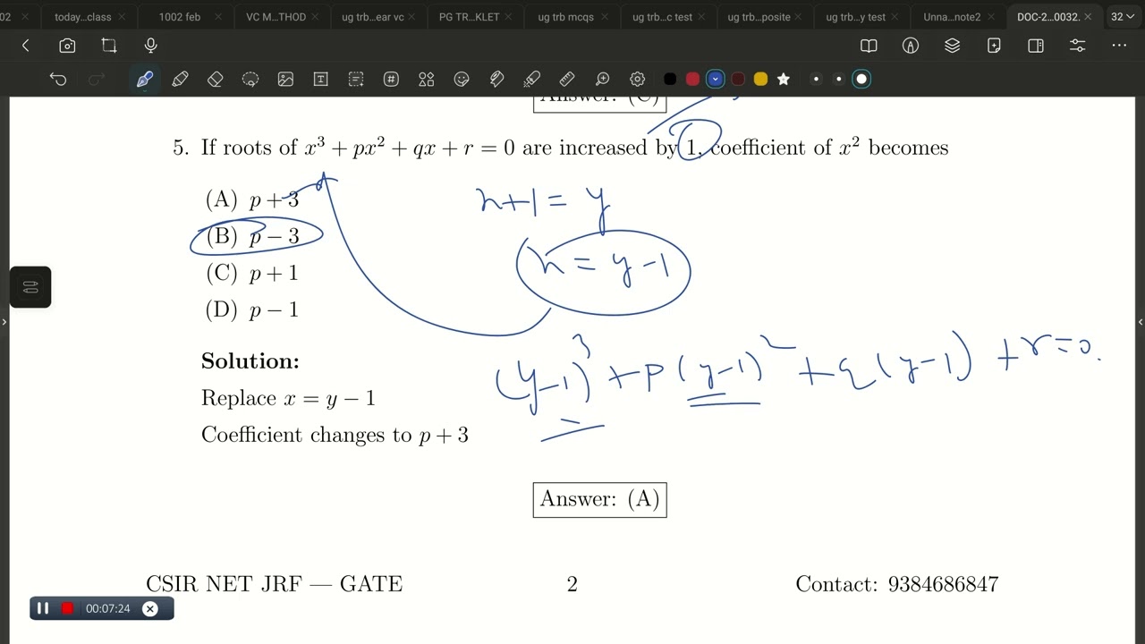 Wednesday test series Questions solution con:9384686847