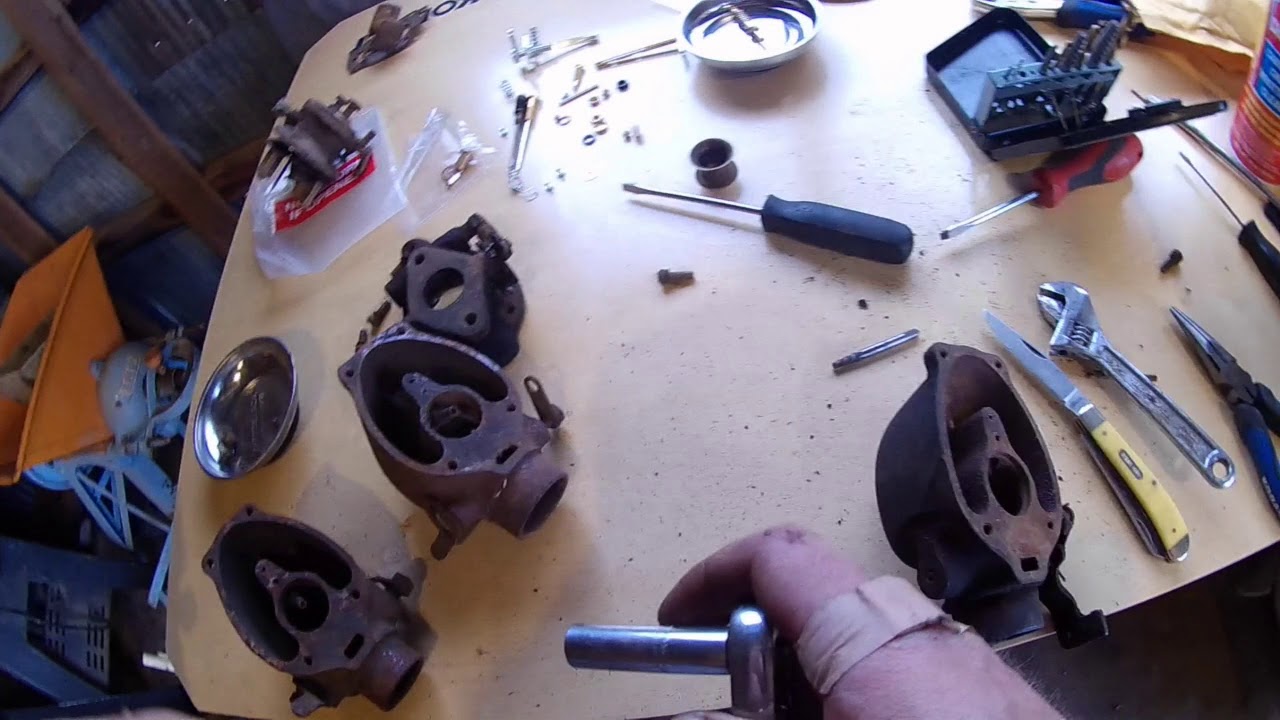 case vac marvel carburetor rebuild how to