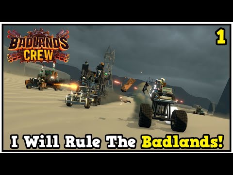 Starting My Own Apocalyptic Battlewagon Cult In Badlands Crew - Open World Apocalypse Sandbox #1
