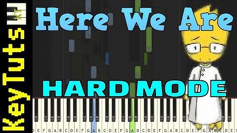 Learn to Play Here We Are from Undertale - Hard Mode