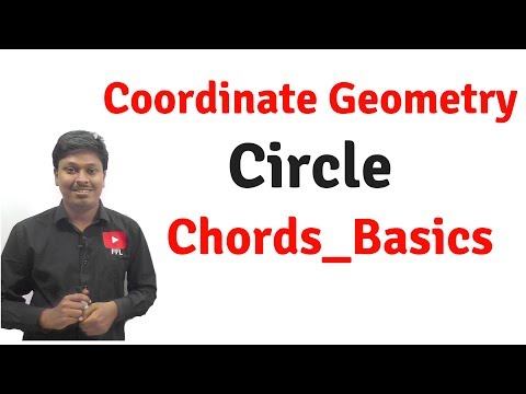 Circles_Coordinate Geometry (Chords || Introduction) || LESSON-1