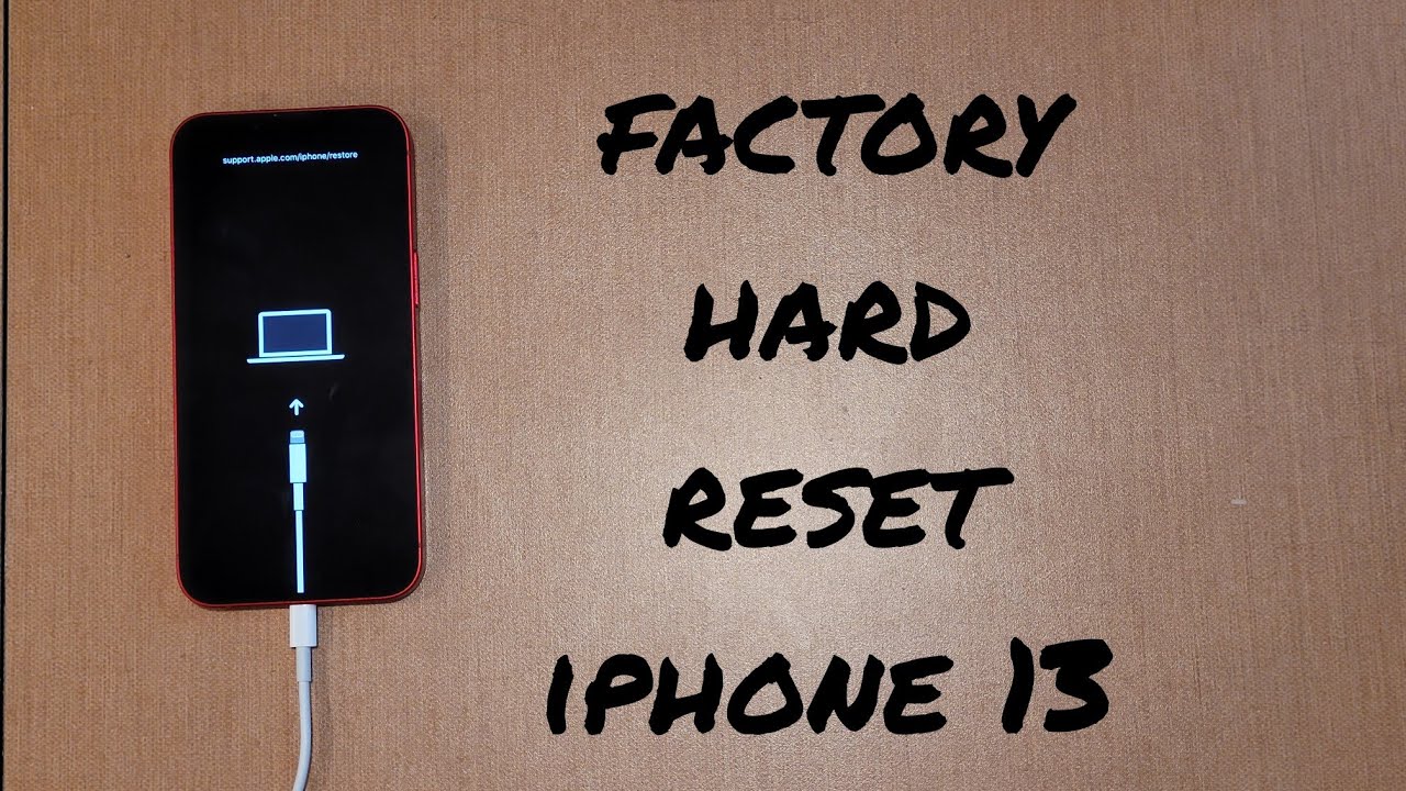 Factory Hard Reset iPhone 13/ pro/ max to factory settings - 2022 - YouTube