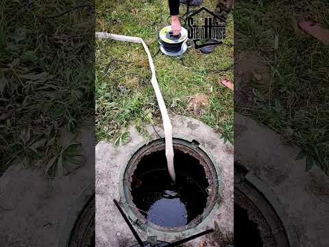 Протестируем? Насос Калибр НПЦ-1100У - Откачка воды из колодца