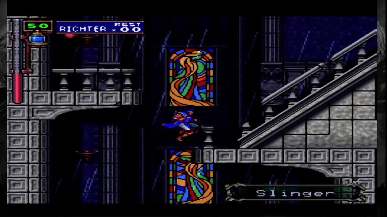 Castlevania SOTN Unlocking And Playing As Richter Belmont YouTube