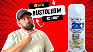 Rustoleum 2x Painters Touch Spray Paint Review  #rustoleum #spraypaint #2x