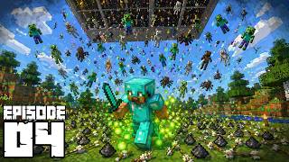 I BUILT THE BEST EARLY GAME XP FARM! | Minecraft Survival