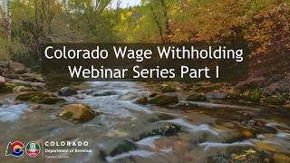 [Tax Education] 2026 Wage Withholding Webinar Part 1 Recording