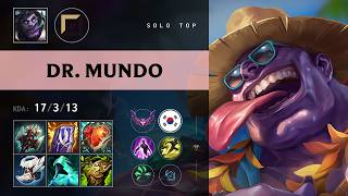 Dr. Mundo Top vs Aphelios - KR Master Patch 26.17