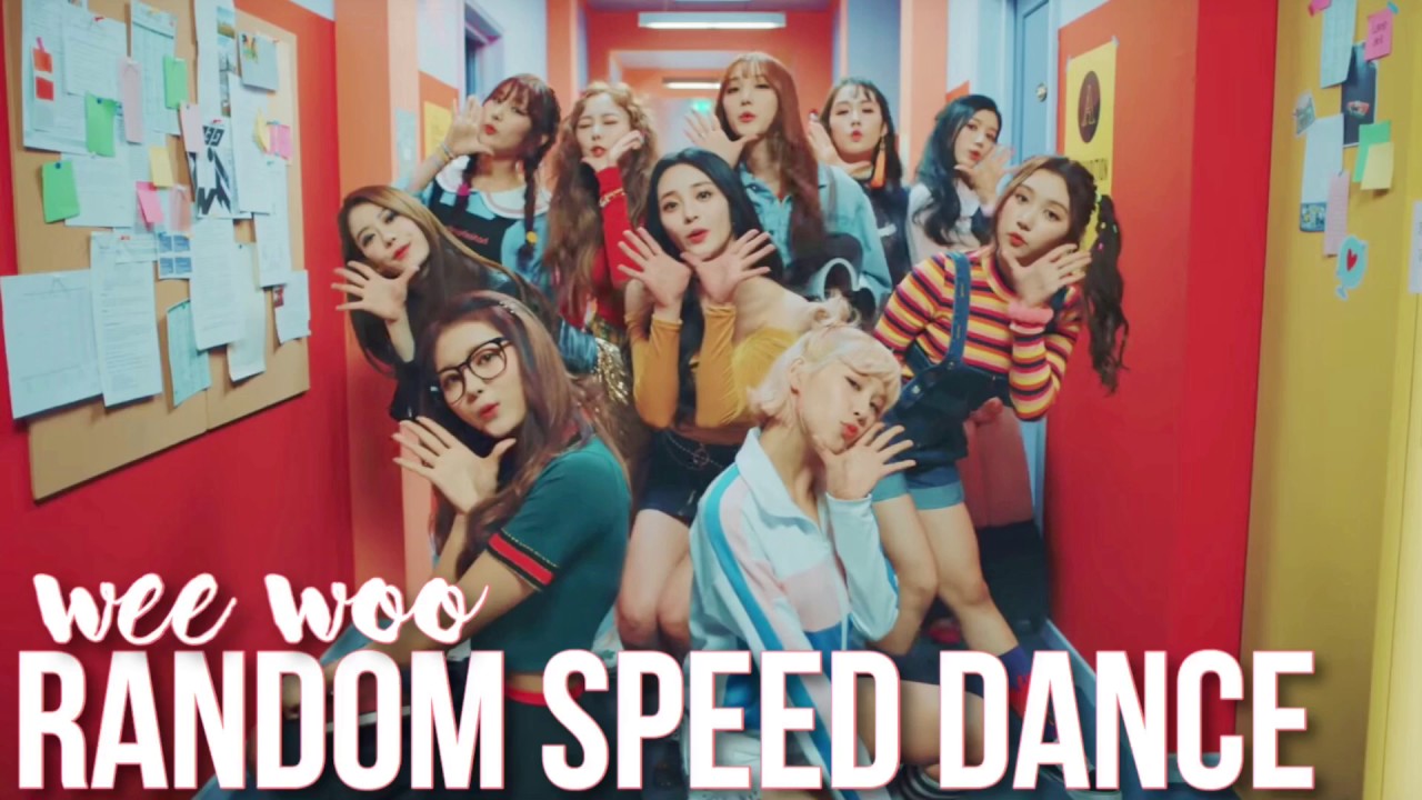 PRISTIN - WEE WOO | Random Speed Dance Challenge - YouTube