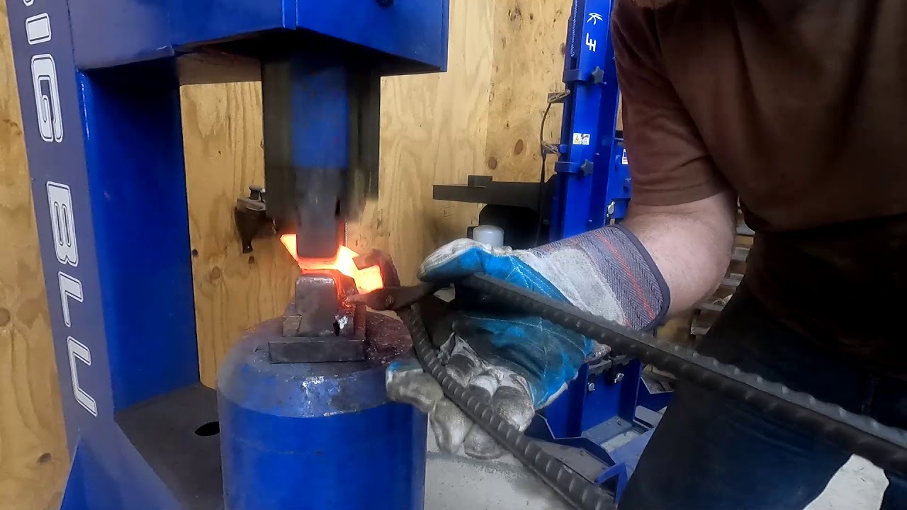 Forging a Chef's Knife - YouTube
