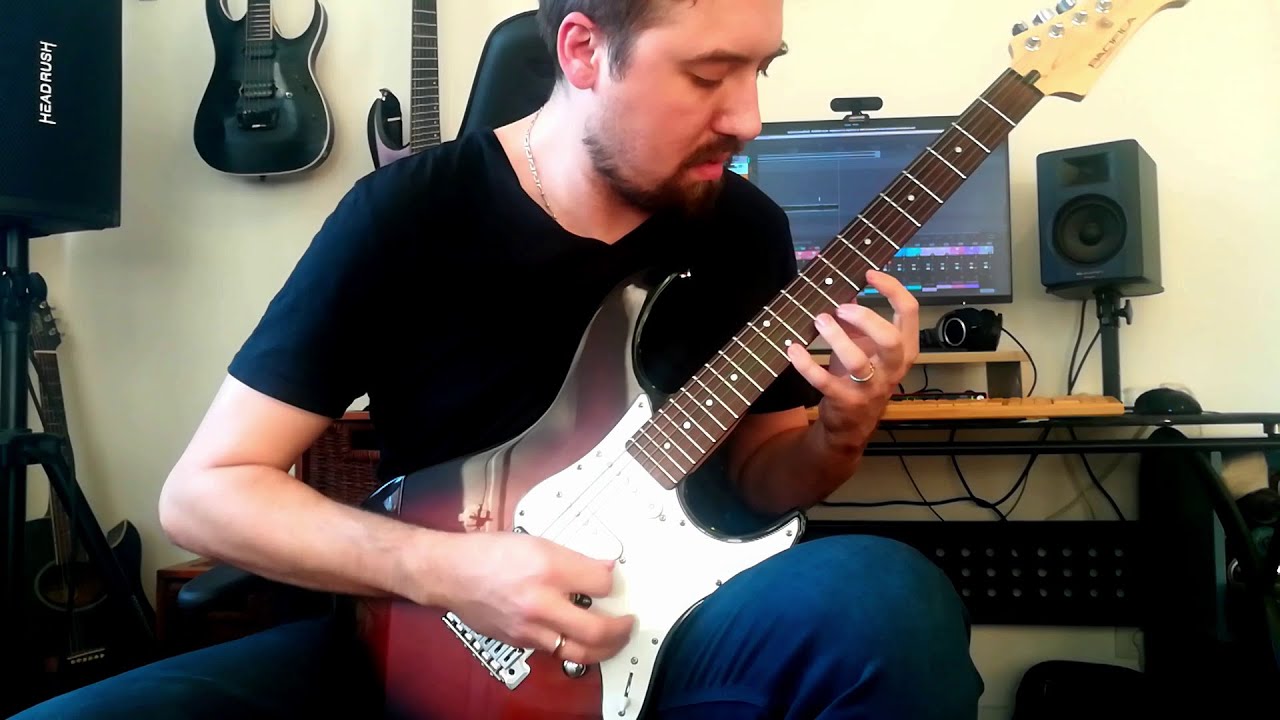 Muse Hysteria (Guitar cover) YouTube