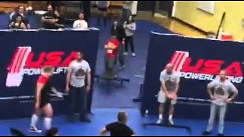 Tabitha Miller 450+  Video from Southeast Raw Show...