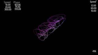 3D Harmonograph Highlights #16