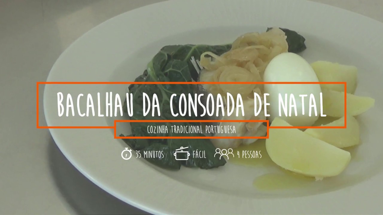 RECEITA DE BACALHAU DA CONSOADA DE NATAL CHEF DUAL