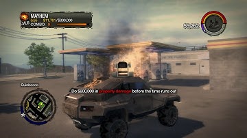 Saints Row 2 - PS3 - Mayhem - Red Light Level 6 (Blind, Hardcore Difficulty)