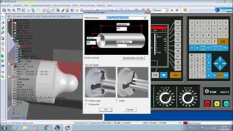 SIMULADOR DE TORNO CNC MACH 9