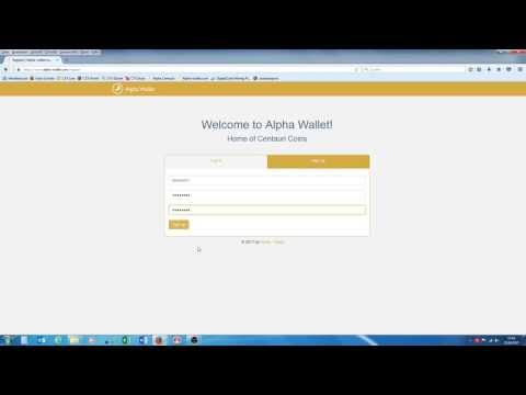 Tutorial: Erstellung eines Alpha Wallets für CTX