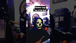 Skeletor sings “Fear of the Dark” #Skeletor #SkeletorSings #Music #Guitar #Comedy