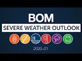 Severe Weather Outlook, October 2020–April 2021