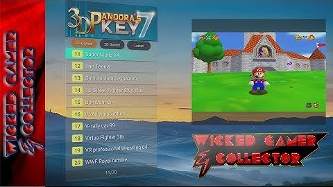 Spmywin 3D Pandora Key 7 2323 in 1 | * GAME LIST * | 2019 Model 1080p |