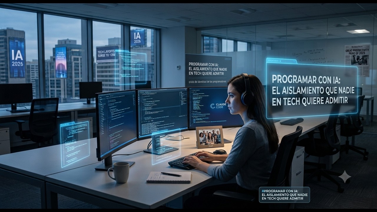 Programar con IA: el aislamiento que nadie en tech quiere admitir