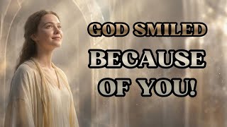 GOD'S CHOSEN YOU MADE HEAVEN SMILE! THE ENEMY DIDN'T EXPECT YOUR LIGHT!