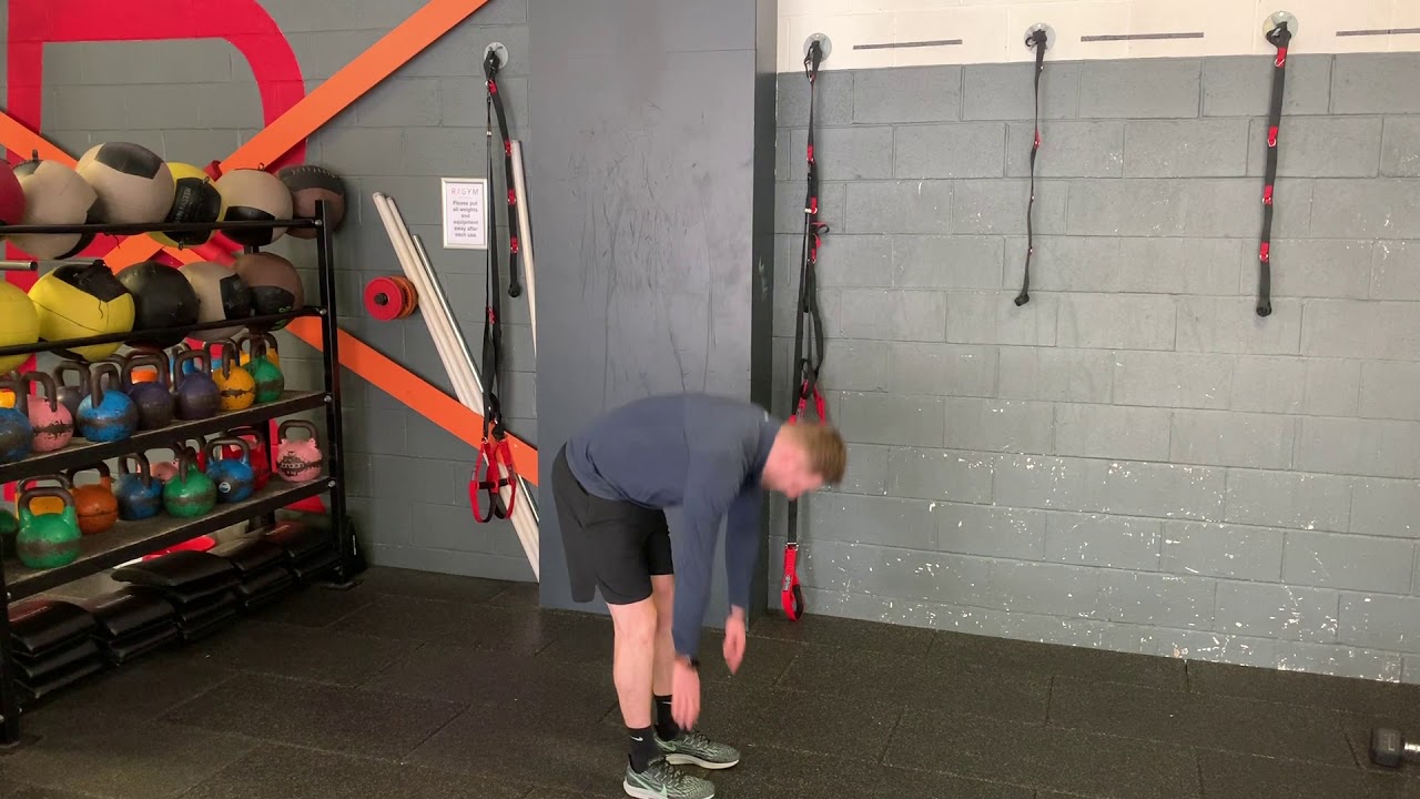 Dynamic Hamstring Stretch - YouTube