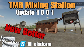 TMR Mixing Station   / UPDATE for all platforms on FS22