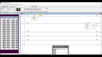 Programação em Ladder - Aula 01 - simulador IO e temporizador Timer on Delay