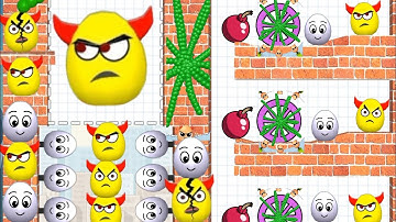 Draw To smash game All Levels (infinity) Walkthrough Android  (Ios) game pely