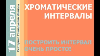 Хроматические интервалы