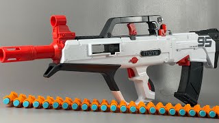 STUNNING TYPE 95 UNBOXING! 🔥 ASMR Electric Shell-Ejecting Build (11:02) | Red & White Edition