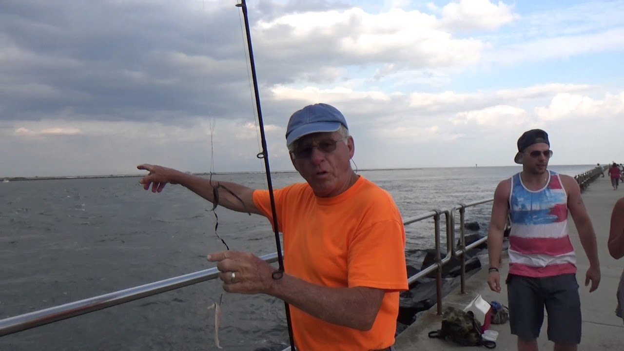 A New Jersey Fisherman Talks about The Barnegat Lighthouse In LBI, NJ