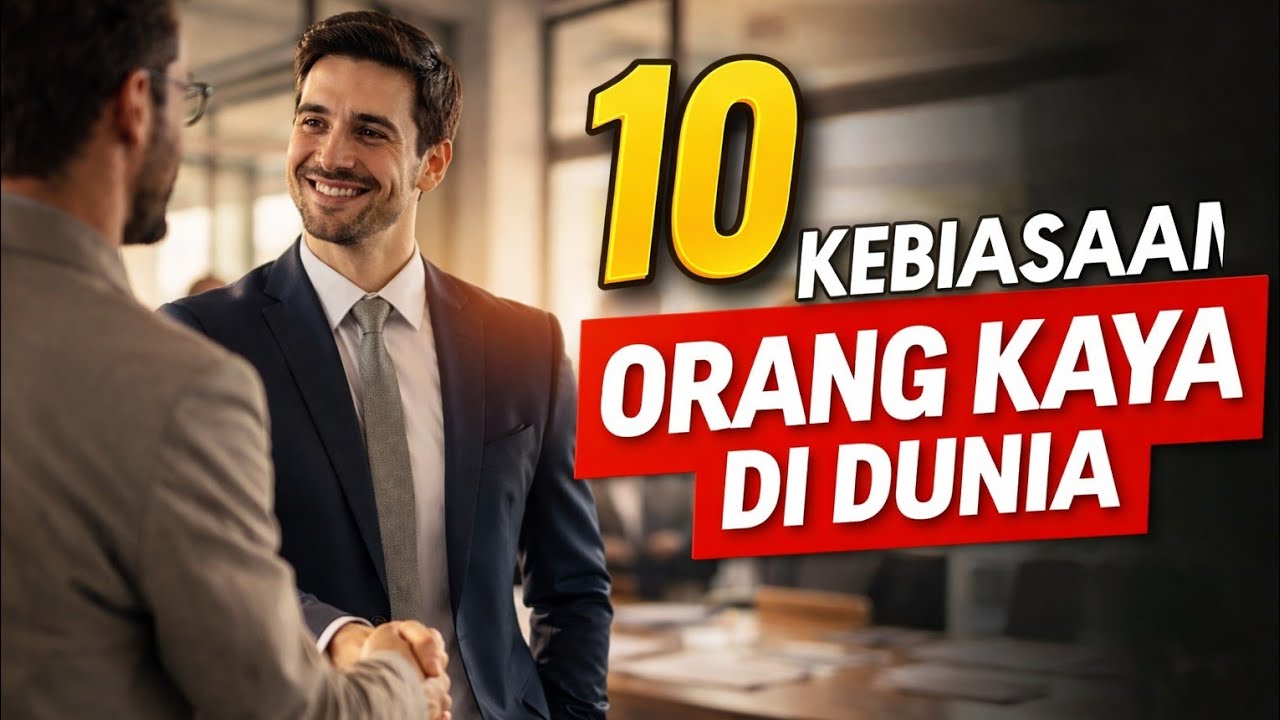 10 kEBIASAAN ORANG KAYA DI DUNIA YANG BISA KAMU TIRU-video motivasi 