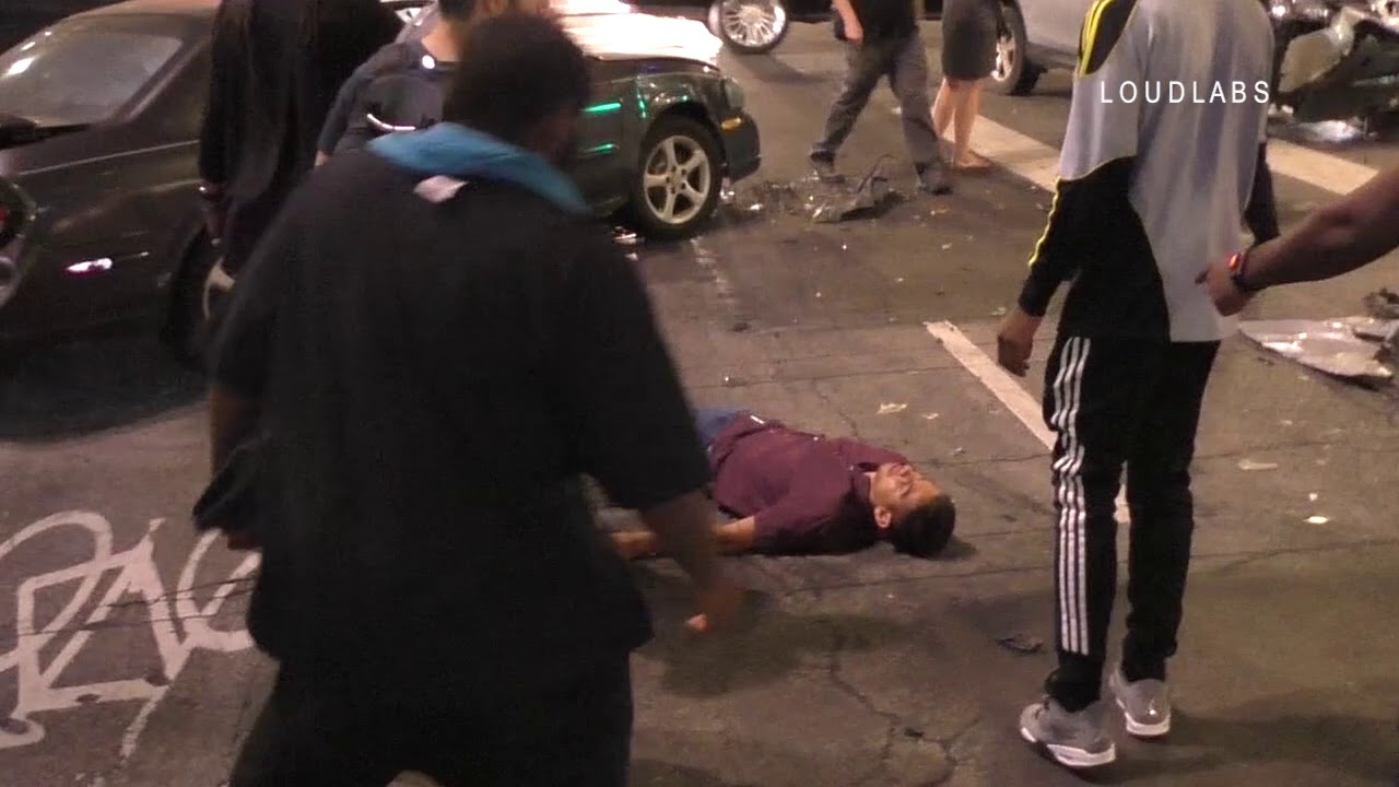 newspaper mockup Traffic Collision with Transport / Hollywood 8.30.19