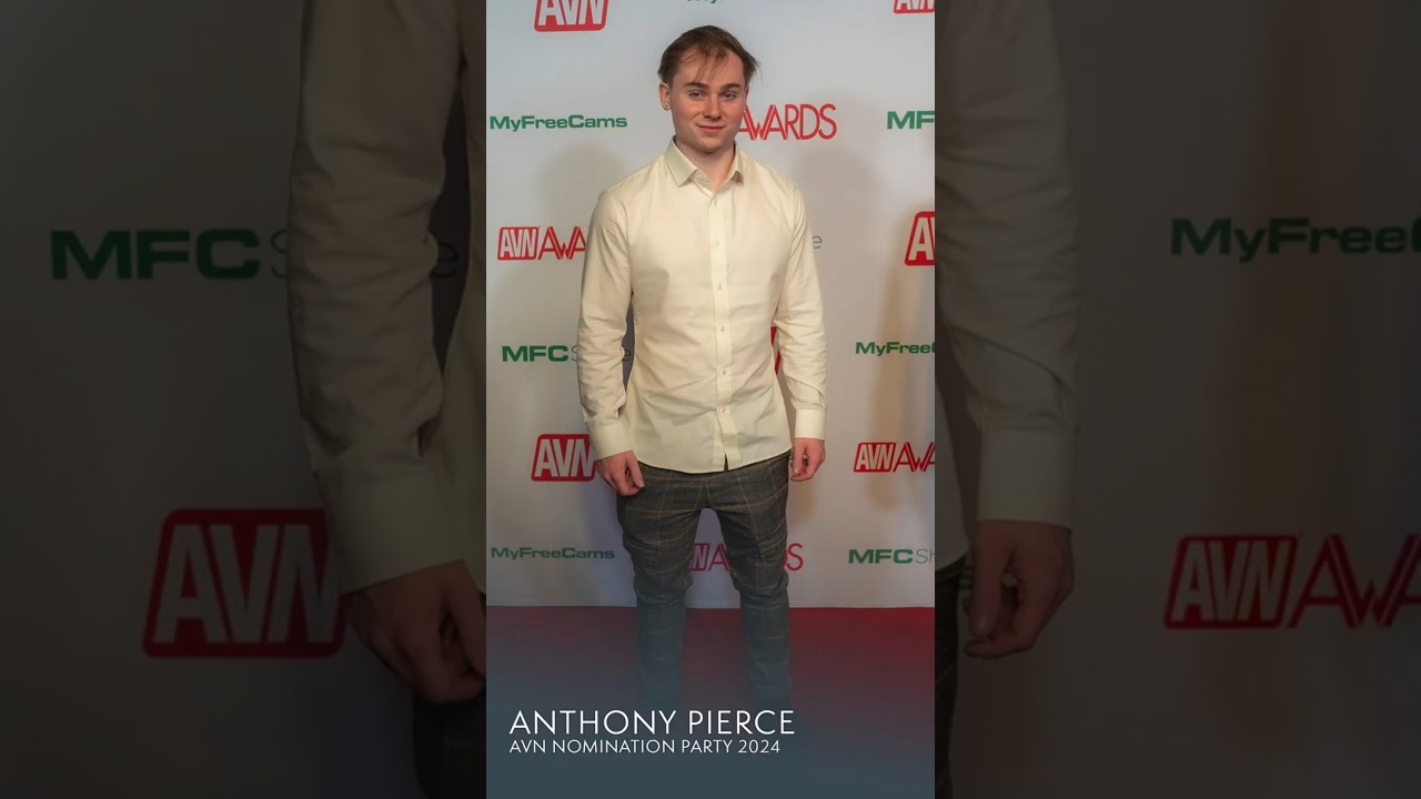 Anthony Pierce Rocks the AVN 2024 Red Carpet! 