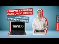 Unboxing výroční edice Lenovo ThinkPad X1 Carbon Gen10