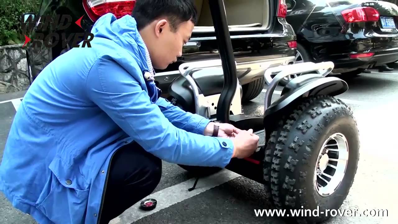 Our Segway :) Wind Rover V3+ , OFF-ROAD version, We were Playing in the ...