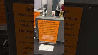 SFP-45 Foil Printer