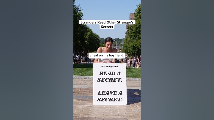 Strangers read other stranger’s secrets #empathy #socialexperiment #love