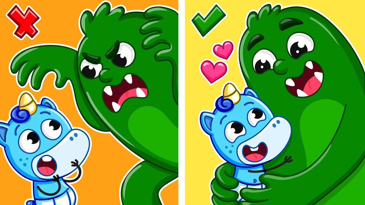 Страшний монстр, йди геть! | Дитину викрав монстр та інші дитячі мультфільми 🌈😊 | Крихітка Мімі🦄