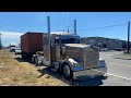 Работа в пятницу и обновки на Тёменом Траке￼ Kenworth W9 Peterbilt 389