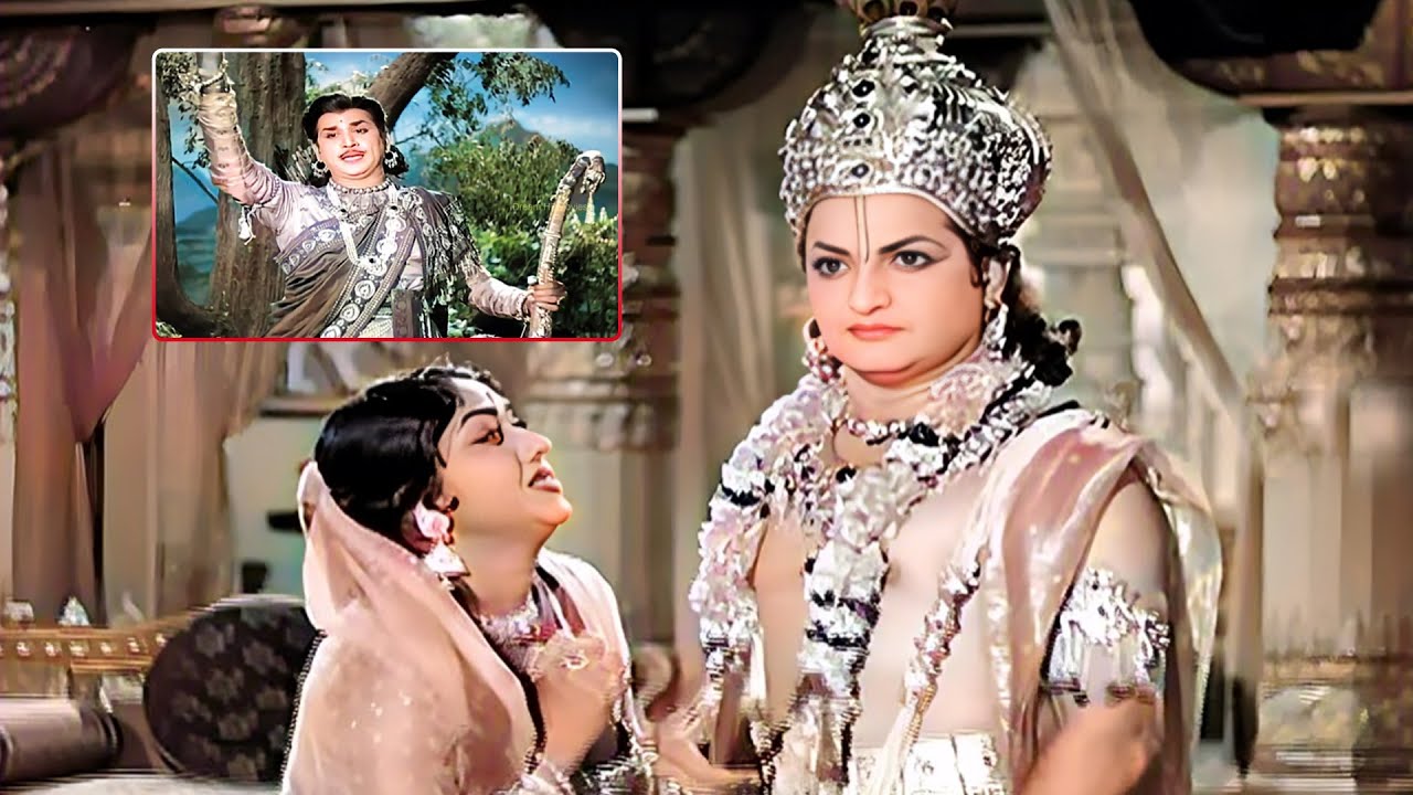 Sri Krishnarjuna Yuddham Movie Interesting Scenes | ANR | SR NTR | Telugu Movie Scenes