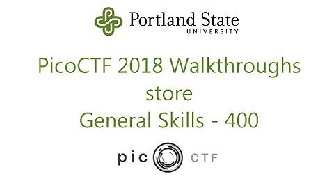 PicoCTF 2018 - store