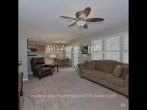 3111 Ashe Croft, Indian Trail, NC home video tour