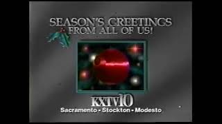 KXTV (CBS) Holiday Station ID 1989