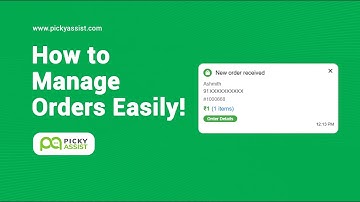 How to Use Order Management | Picky Assist Tutorial