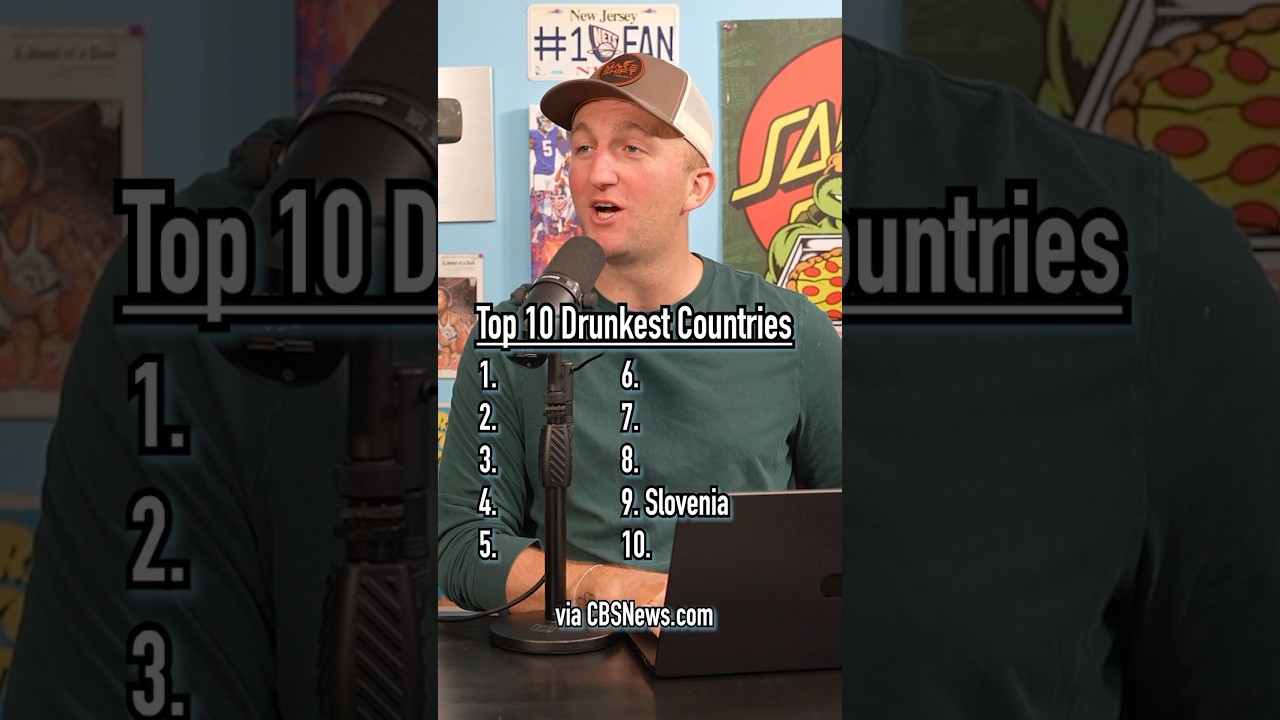 DRUNKEST Countries In The WORLD! Can You Guess? 