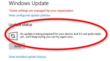 Fix An Update Is Being Prepared For Your Device, But it